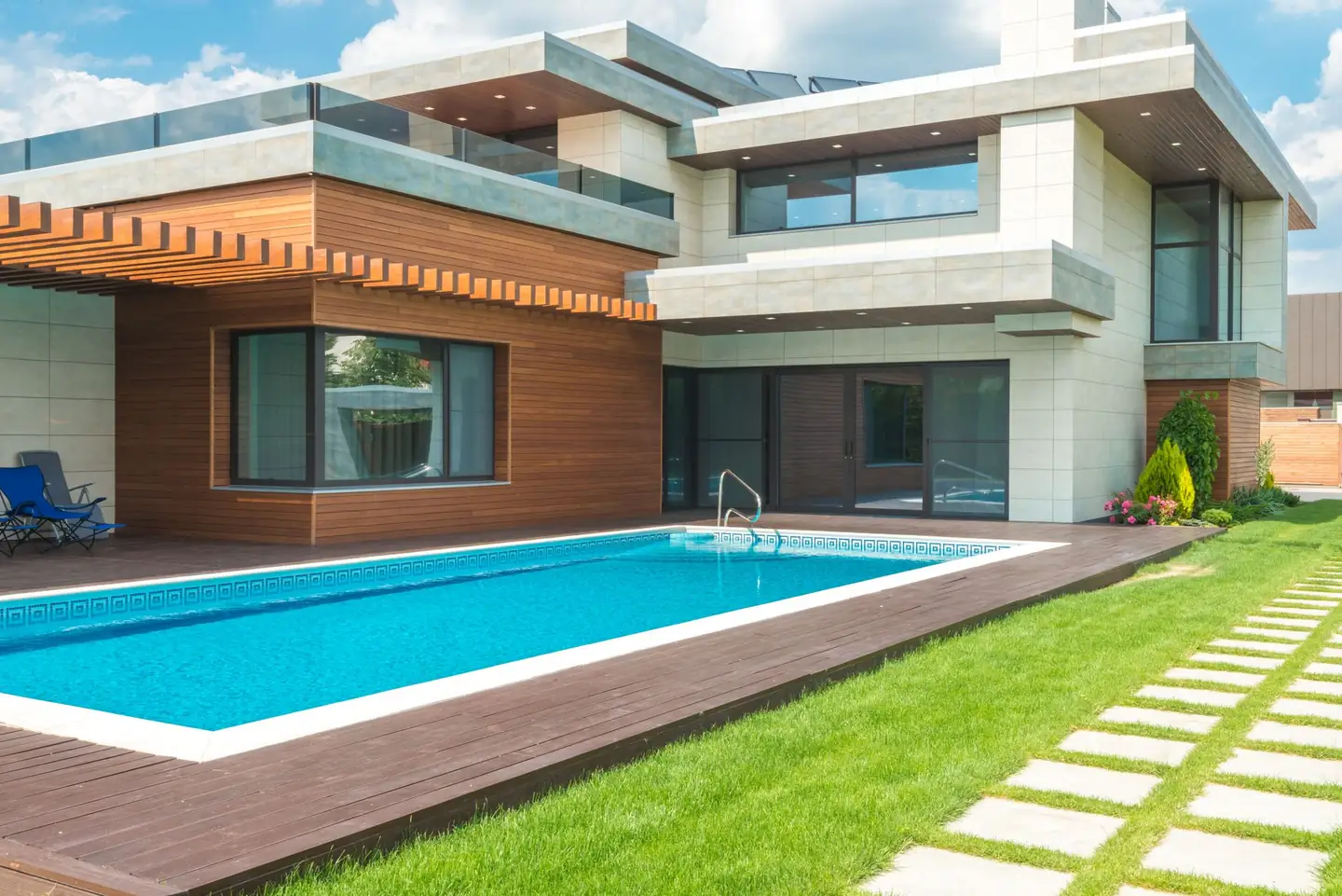 Swimming pool built in East Gresford, NSW
